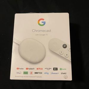 Chrome cast with google tv
